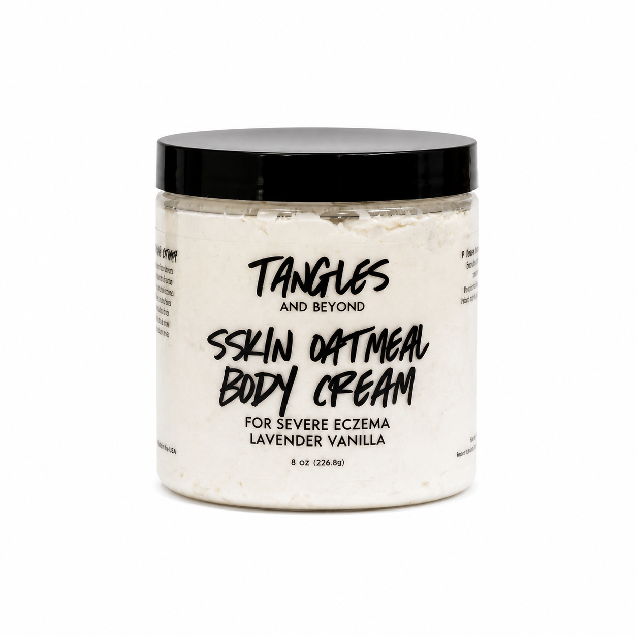 SSKIN Oatmeal Body Cream — Deep Hydration & Soothing Relief for Eczema, Psoriasis, & Itchy Skin