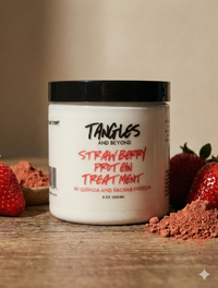 Strawberry Protein Therapy Treatment w/ Baobab and Quinoa Protein- For Weakened and Brittle Hair