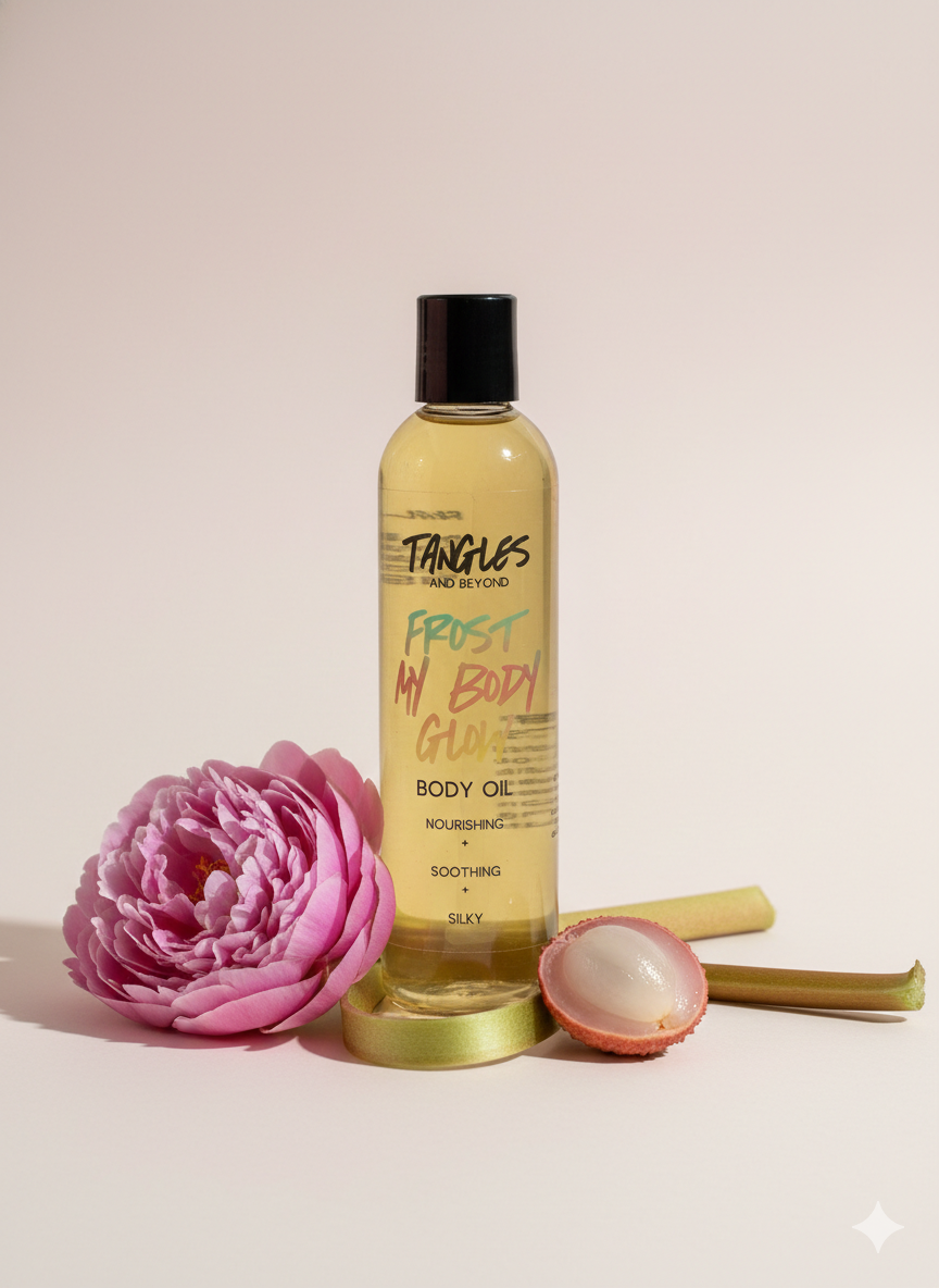 Frost My Body Glow | Lightweight Hydrating Body Oil for Dry Skin