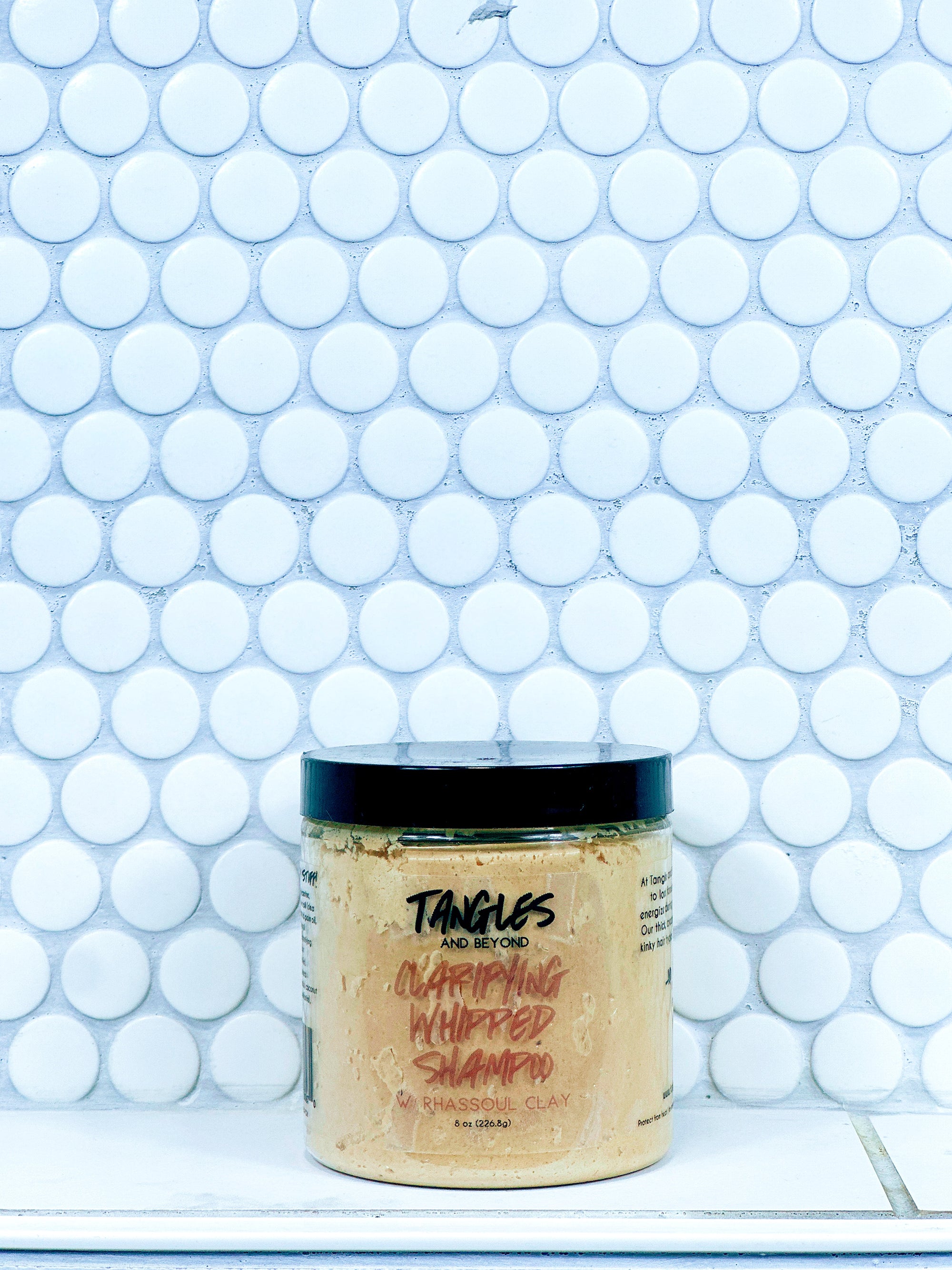 Rhassoul Clay Whipped Shampoo — Deep Clarifying Cleanse for Heavy Buildup