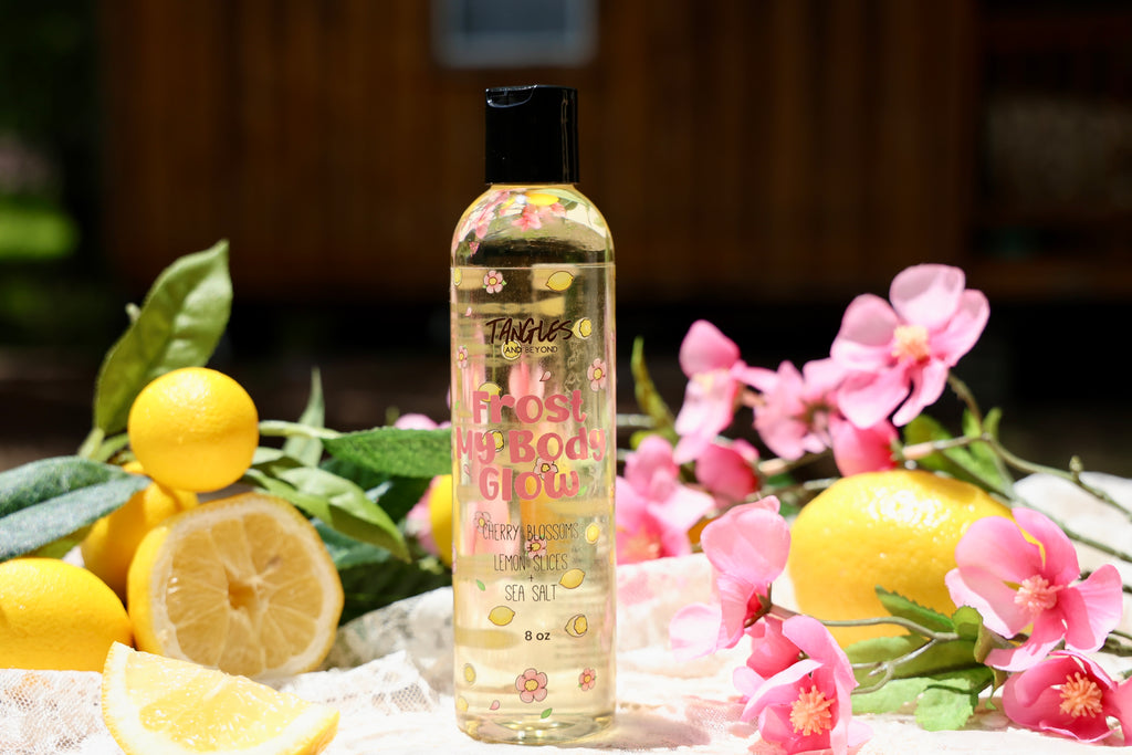 Frost My Body Glow Body Oil- A Cottagecore Summer