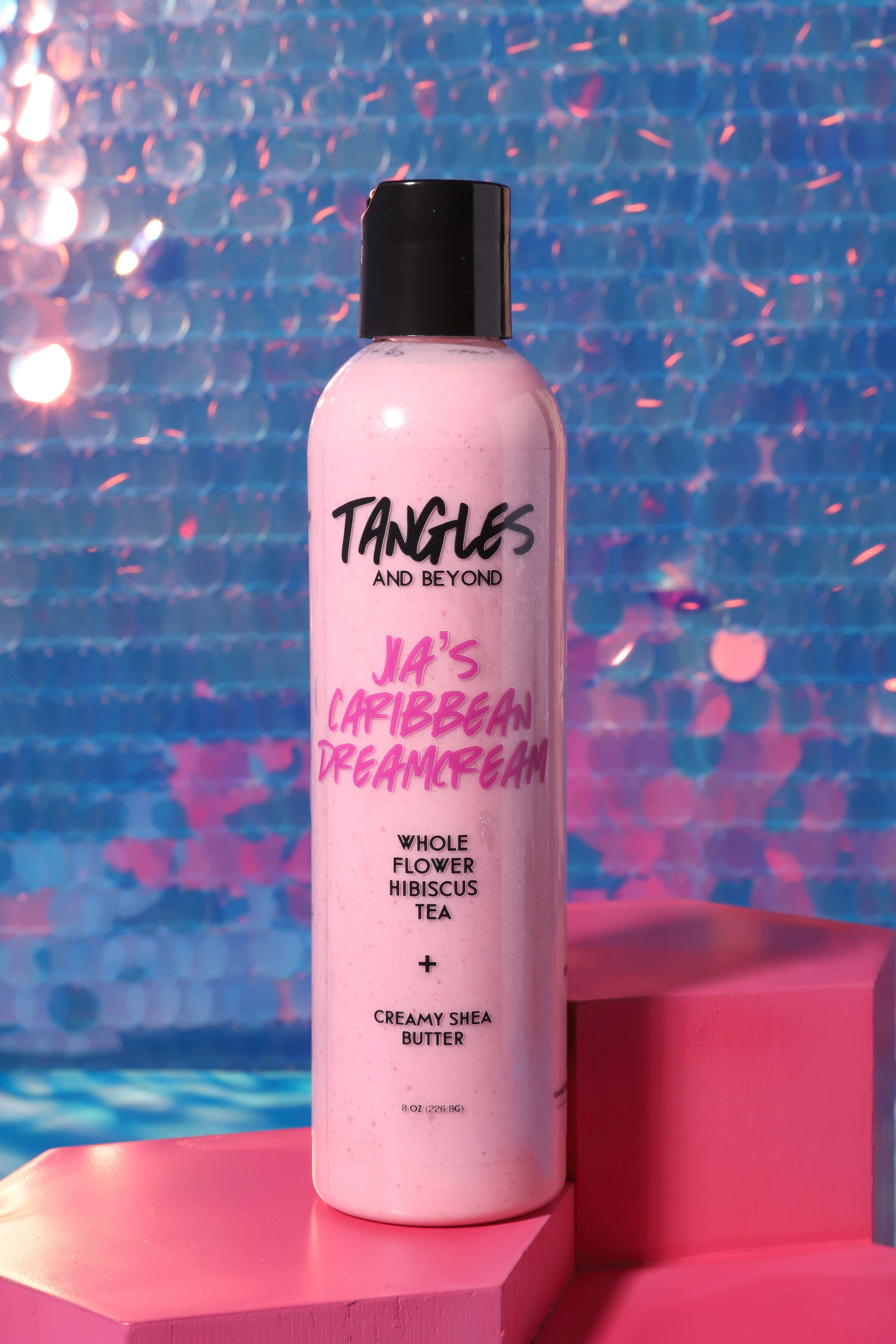 DreamCream Leave-In Conditioner for Curly Hair – Shea & Hibiscus Detangler