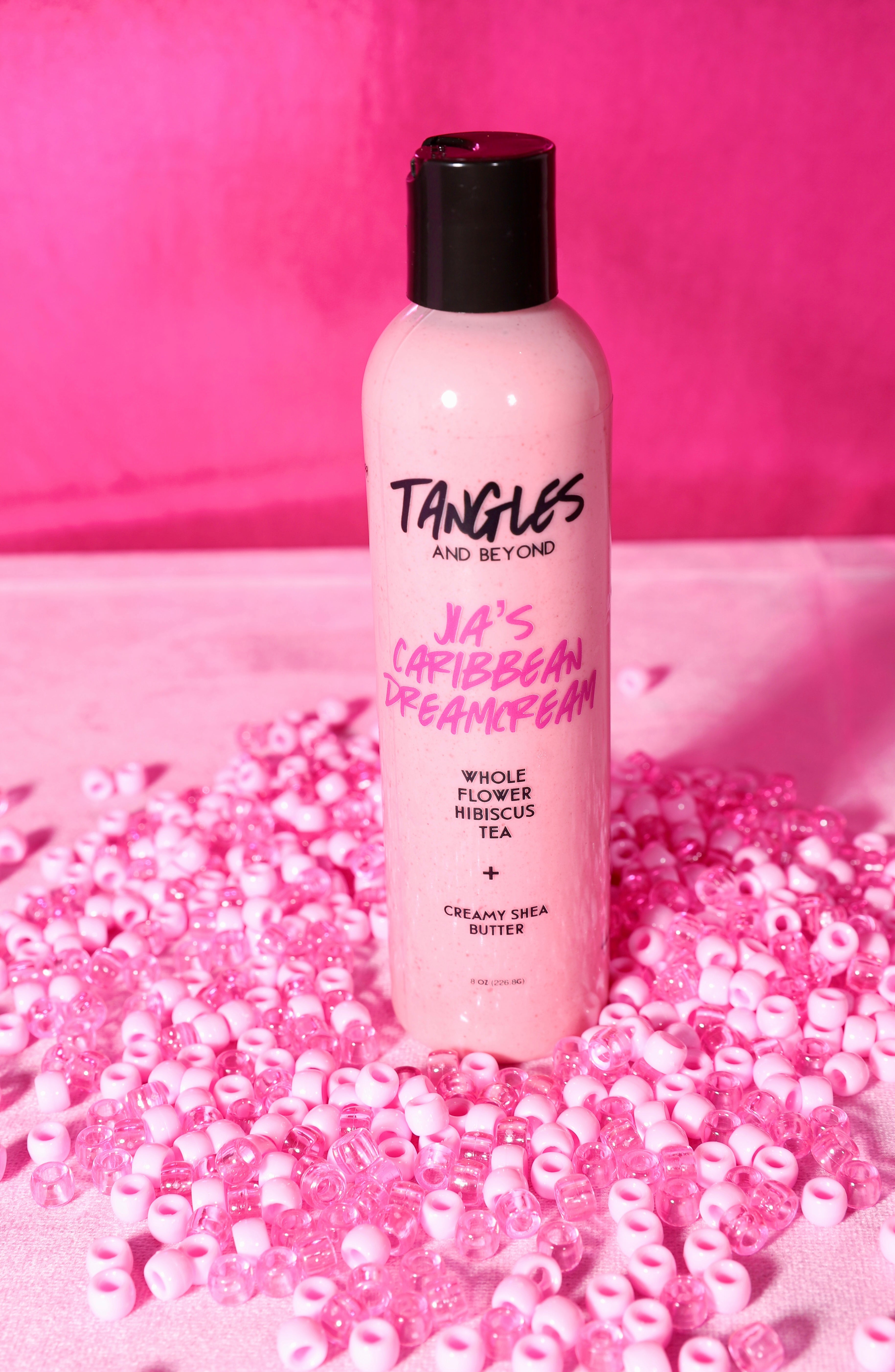 DreamCream Leave-In Conditioner for Curly Hair – Shea & Hibiscus Detangler