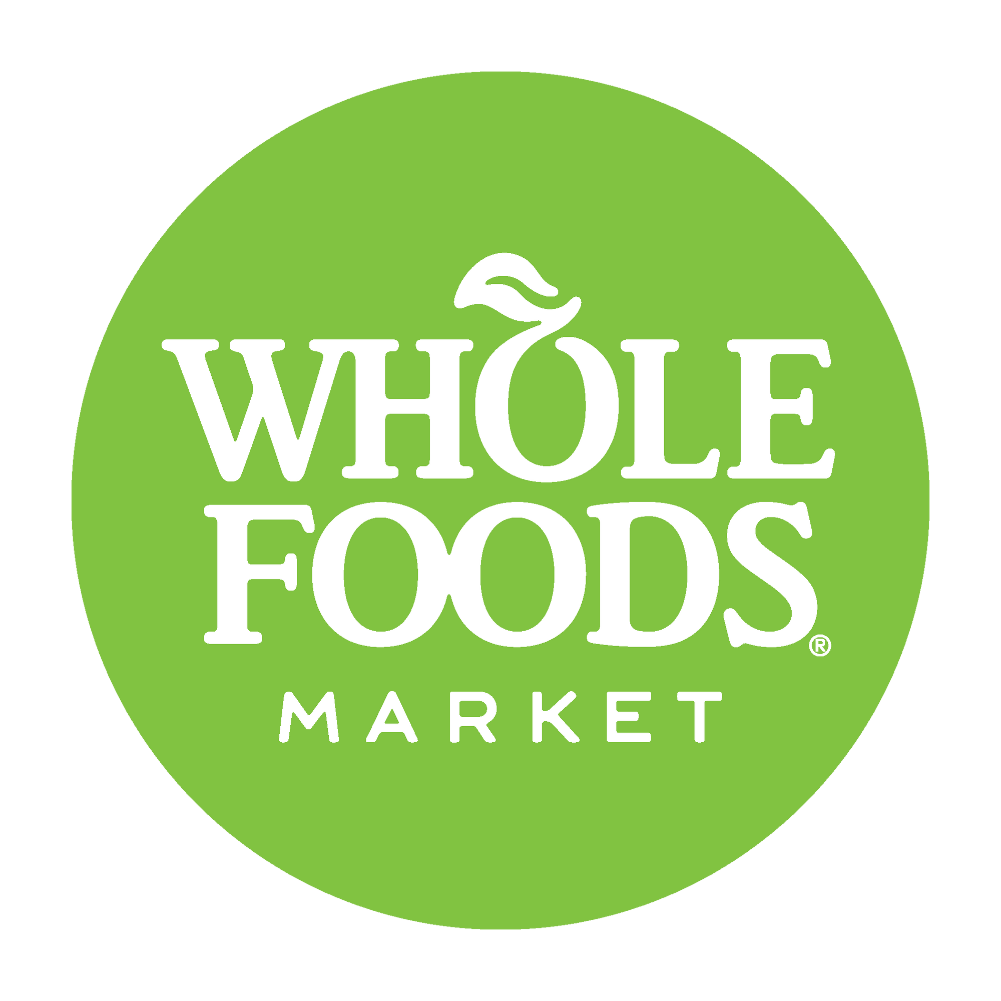 Whole Foods Market logo with green circle and white text