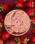 Strawberry Protein Whipped Shampoo w Moroccan Red Clay